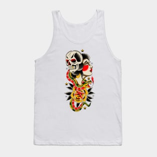 Snake Girl Tank Top